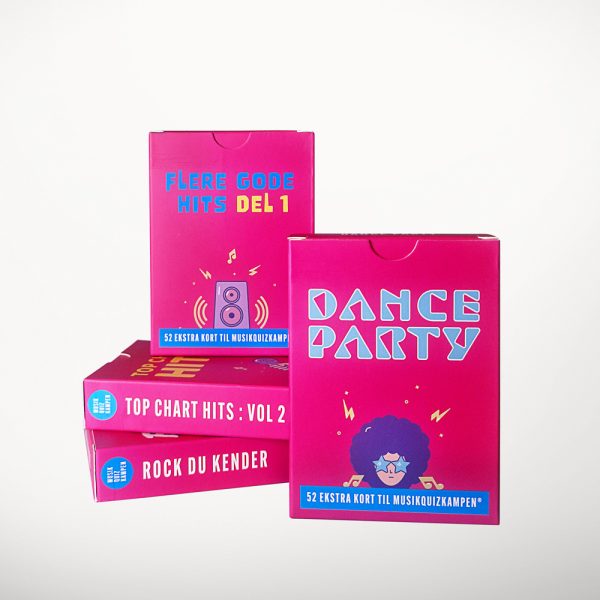 Musikquizkampen: BOKSSÆT med 3 udvidelser